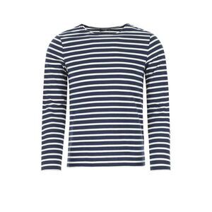 SAINT JAMES Men's Long Sleeve Striped T-Shirt Men STRIPPED T-Shirts